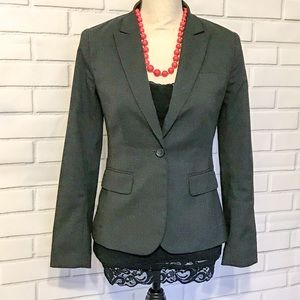 Banana Republic Charcoal Gray Blazer